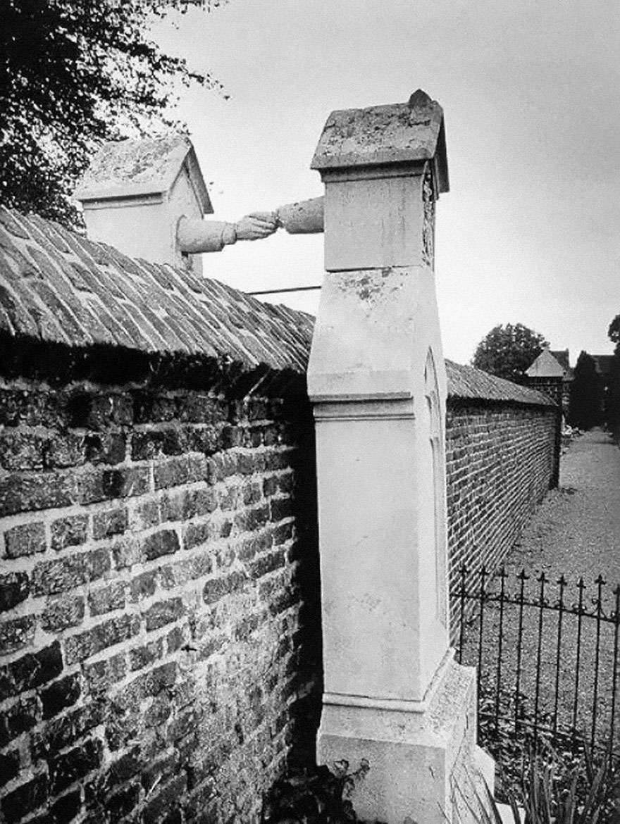 The Graves Of A Catholic Woman And Her Protestant Husband, Holland 1888