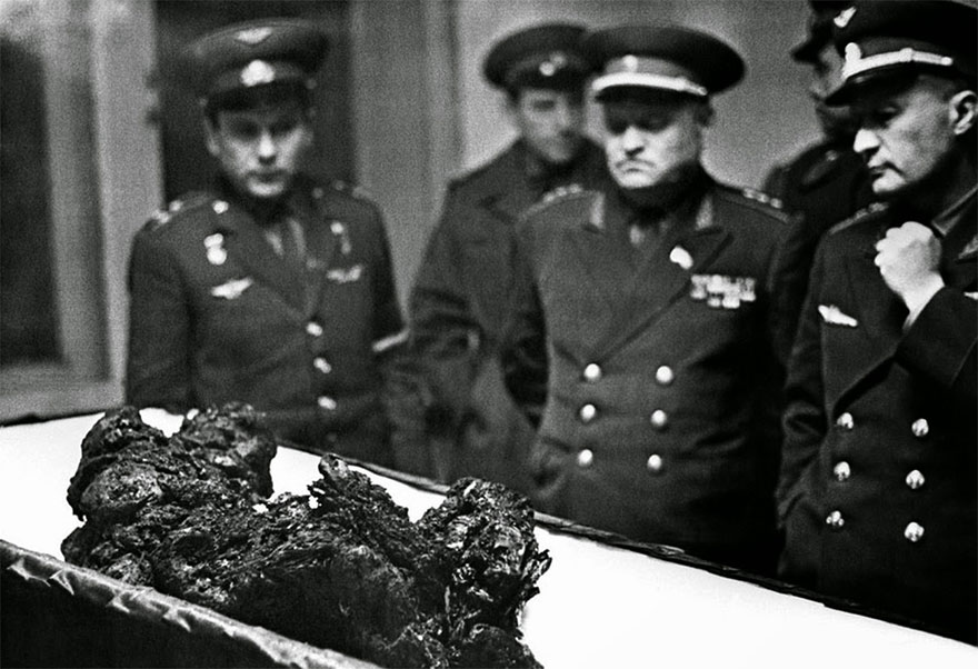 The Remains Of The Astronaut Vladimir Komarov. A Man Who Fell From Space, 1967