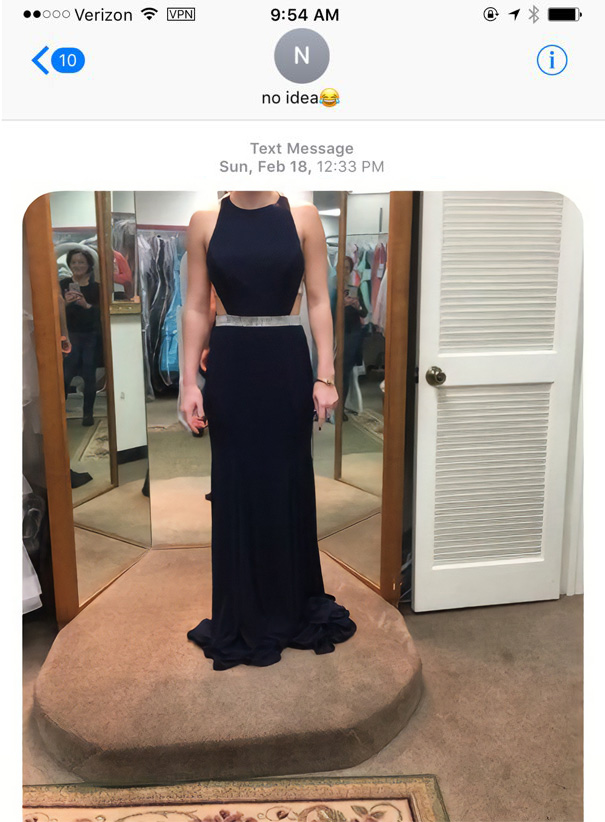 Woman Seeking Dress Advice Accidentally Texts The Wrong Number, Resulting In Life-Changing Consequences For A Boy